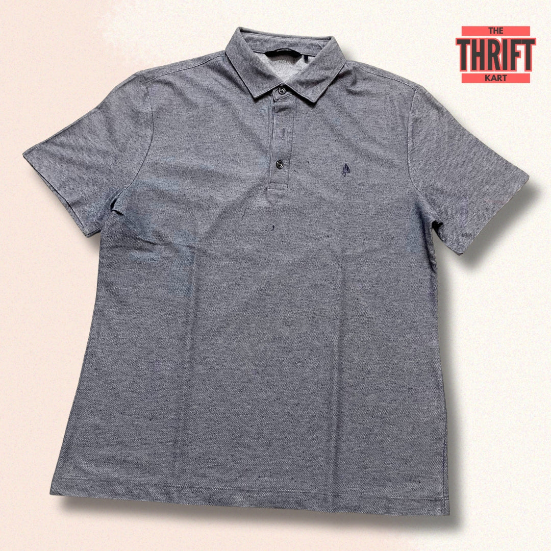 Olzen Grey Soft Touch Polo | Made in Korea
