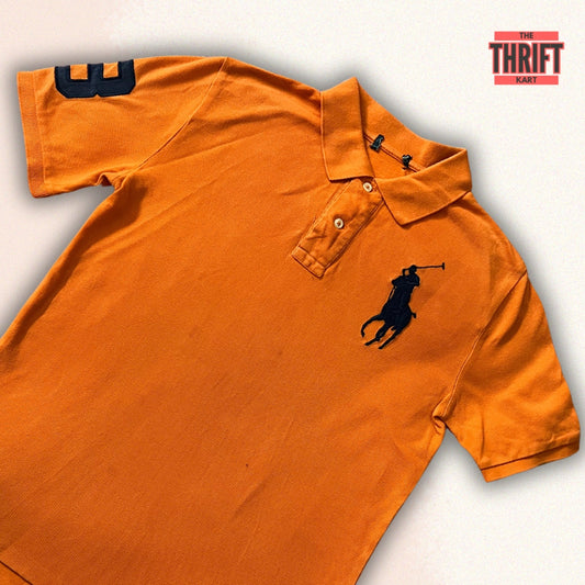 Polo Ralph Lauren Orange Polo Shirt | Made in USA