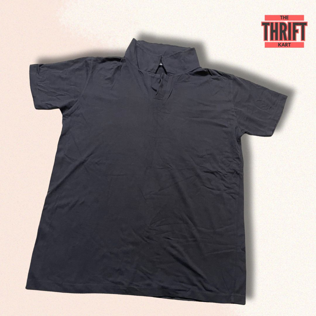Grow Casual Fit Solid Polo Tee  | Made In Seoul
