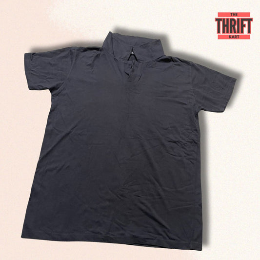 Grow Casual Fit Solid Polo Tee  | Made In Seoul