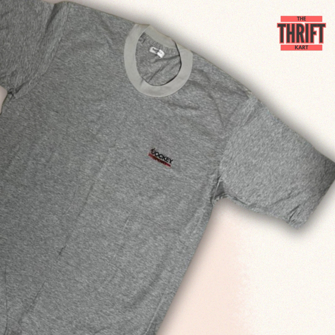 Jockey International Pure Grey T-Shirt | Made in USA