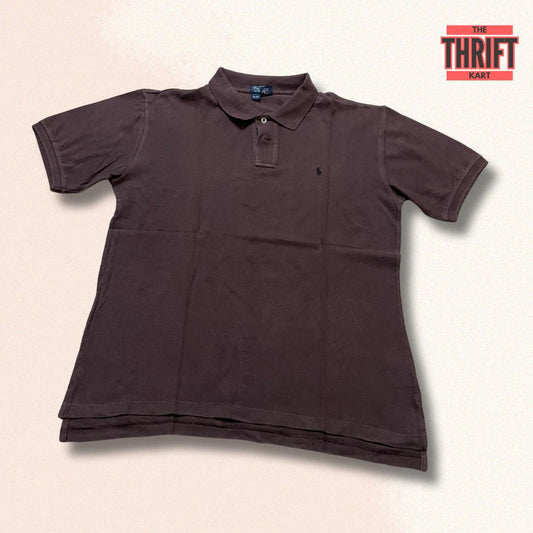 Ralph Lauren Solid Polo Tee | Made In China