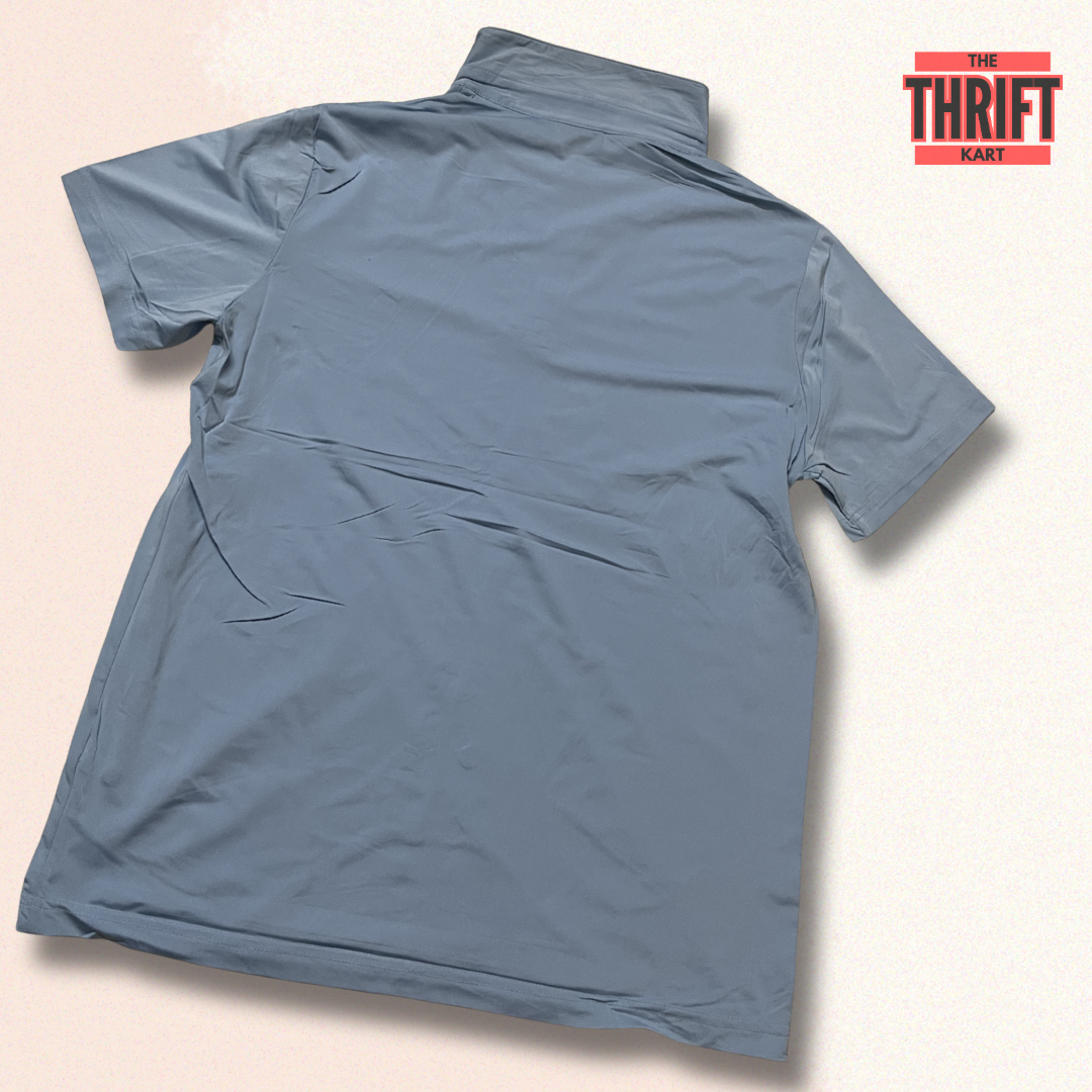 Hummel Solid Matt Grey Polo | Made in Germany