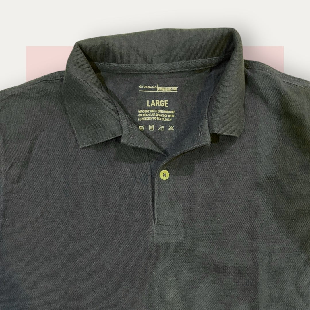 Giordano Zeasty Green Polo | Made in USA