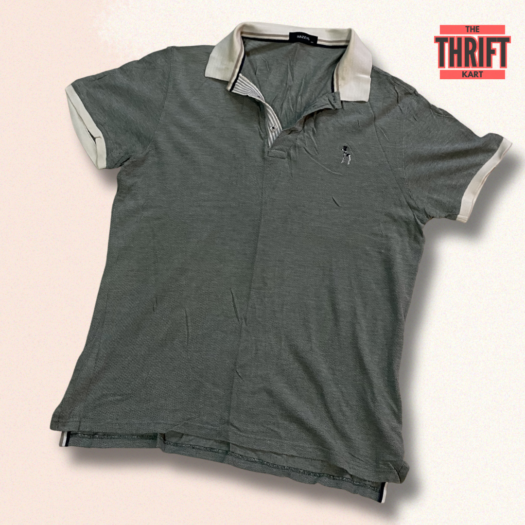 Hazzy's Solid Dual Tone Polo | Made in Korea