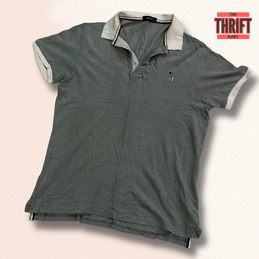 Hazzy's Solid Dual Tone Polo | Made in Korea