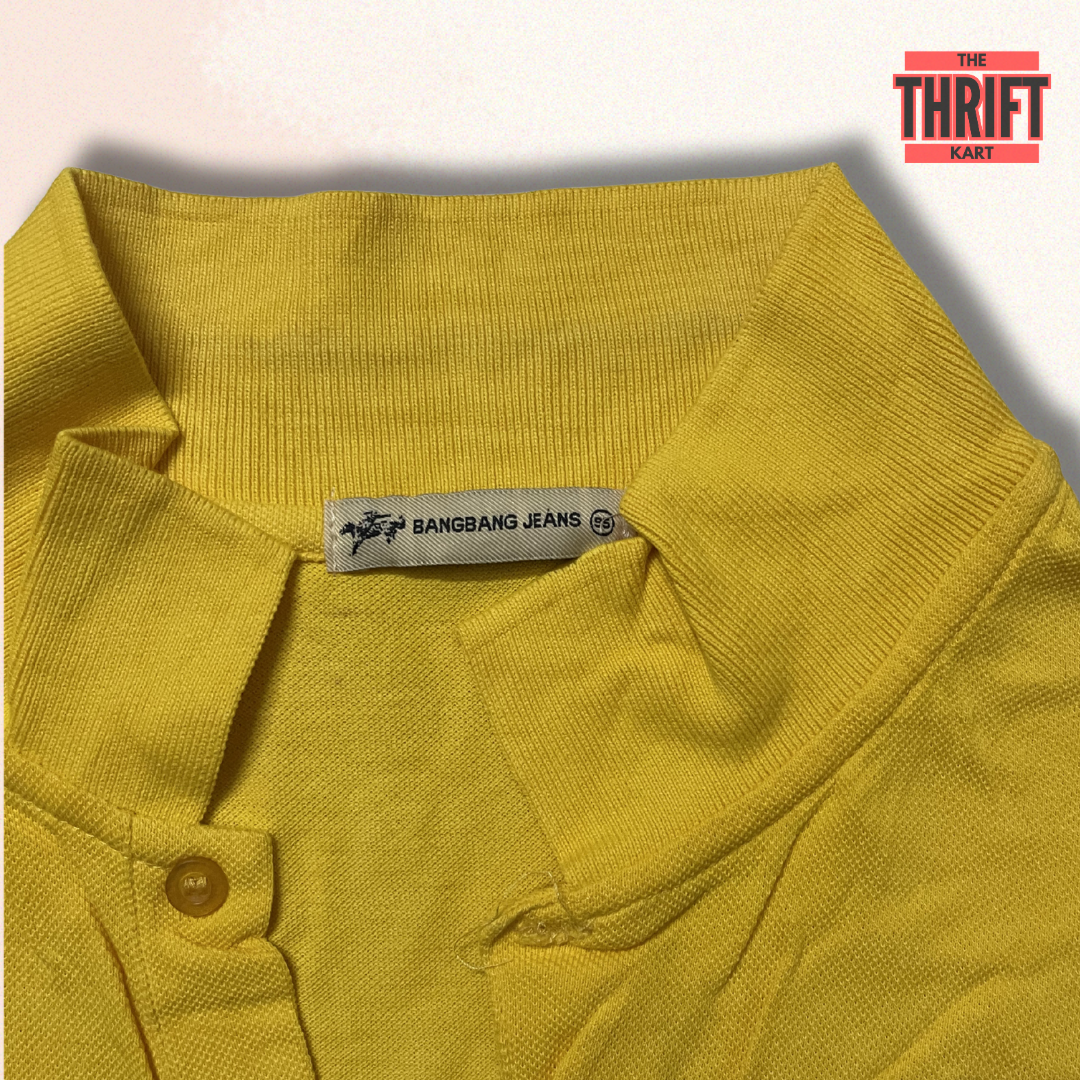 Bangbang Jeans Solid Polo | Made in Korea