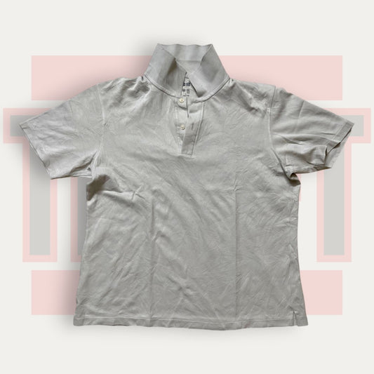 UNIQLO Solid Milk Polo | Made in Japan