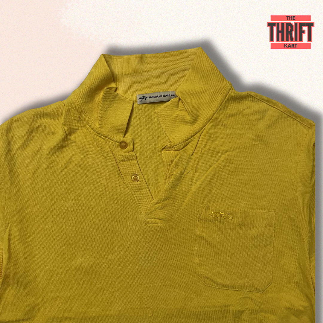 Bangbang Jeans Solid Polo | Made in Korea