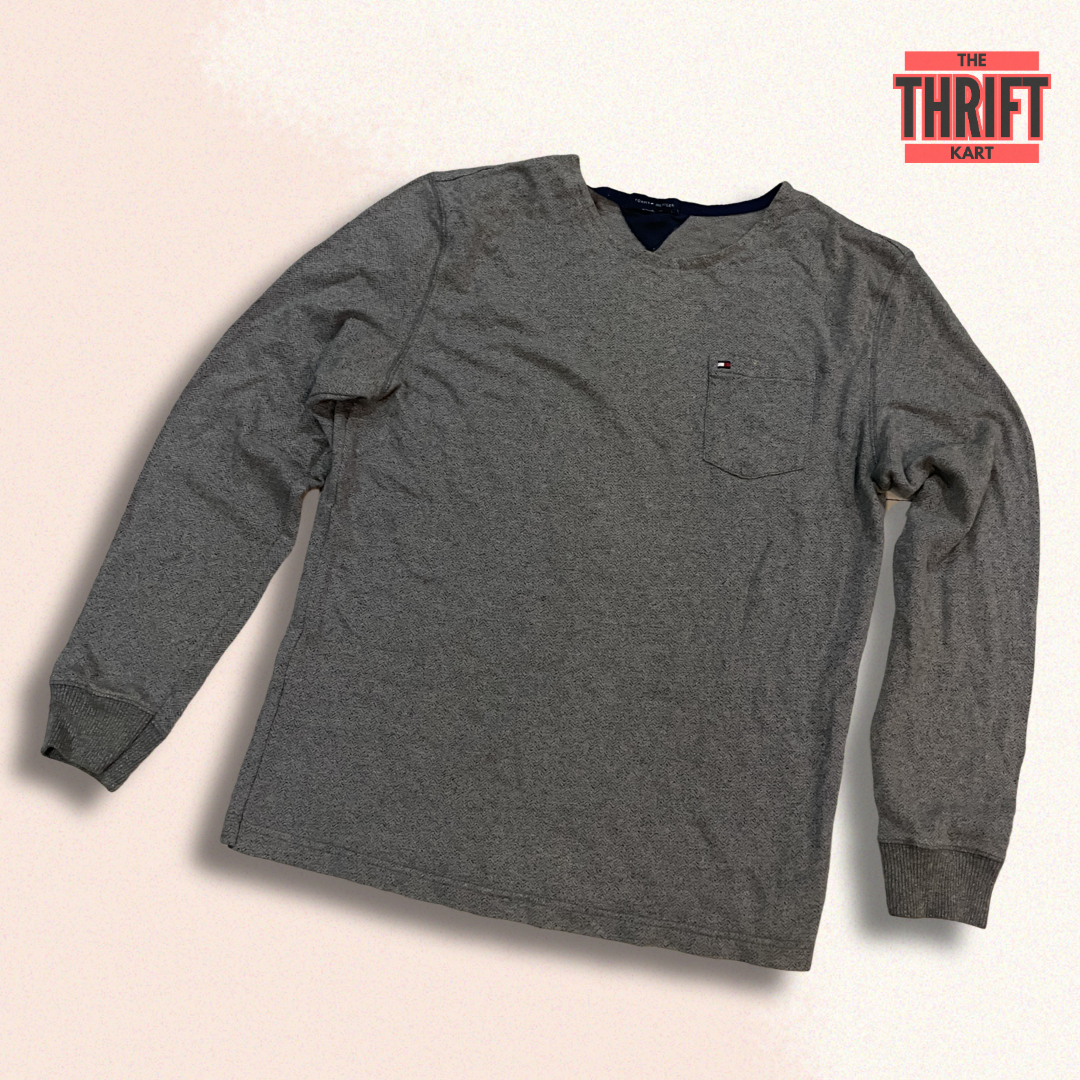 Tommy Hilfiger Solid Pullover | Made in US