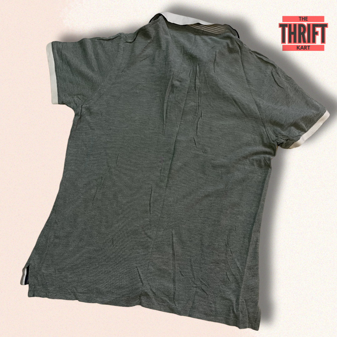 Hazzy's Solid Dual Tone Polo | Made in Korea