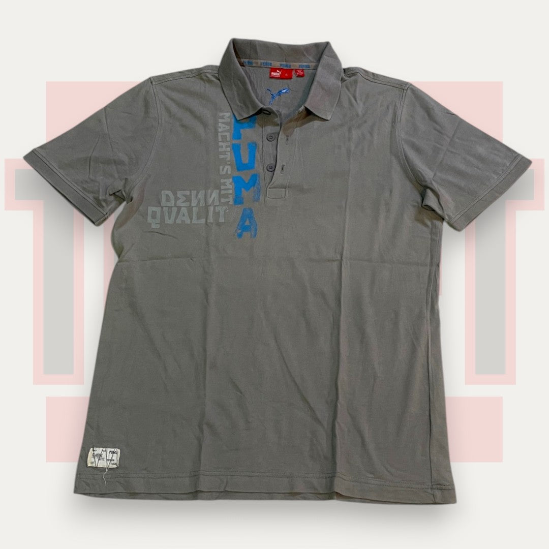 Puma Vintage Faded Letter Polo | Made in Finland