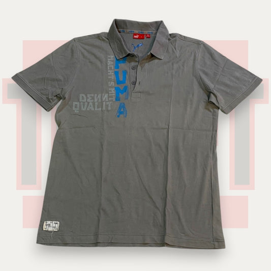 Puma Vintage Faded Letter Polo | Made in Finland