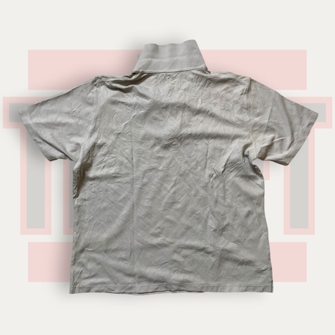 UNIQLO Solid Milk Polo | Made in Japan