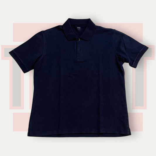 UNIQLO All Black G Polo | Made in Japan