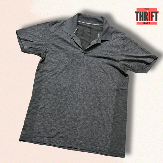 Uniqlo Classic Heathered Polo | Made in Japan