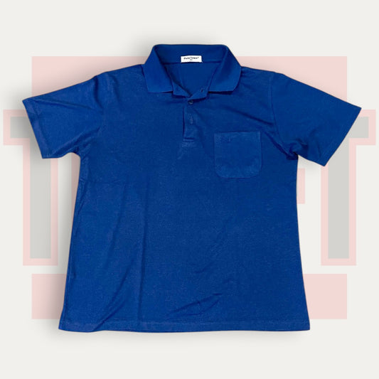Park Town Two Blue Polo | Made in UK