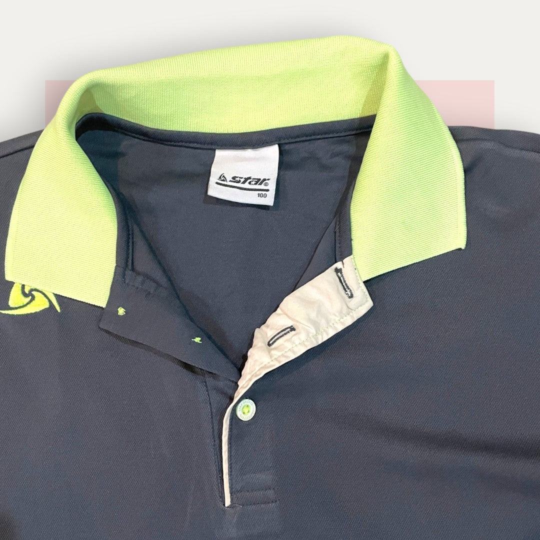 Star Neon Blade Polo Tee | Made in Yemen