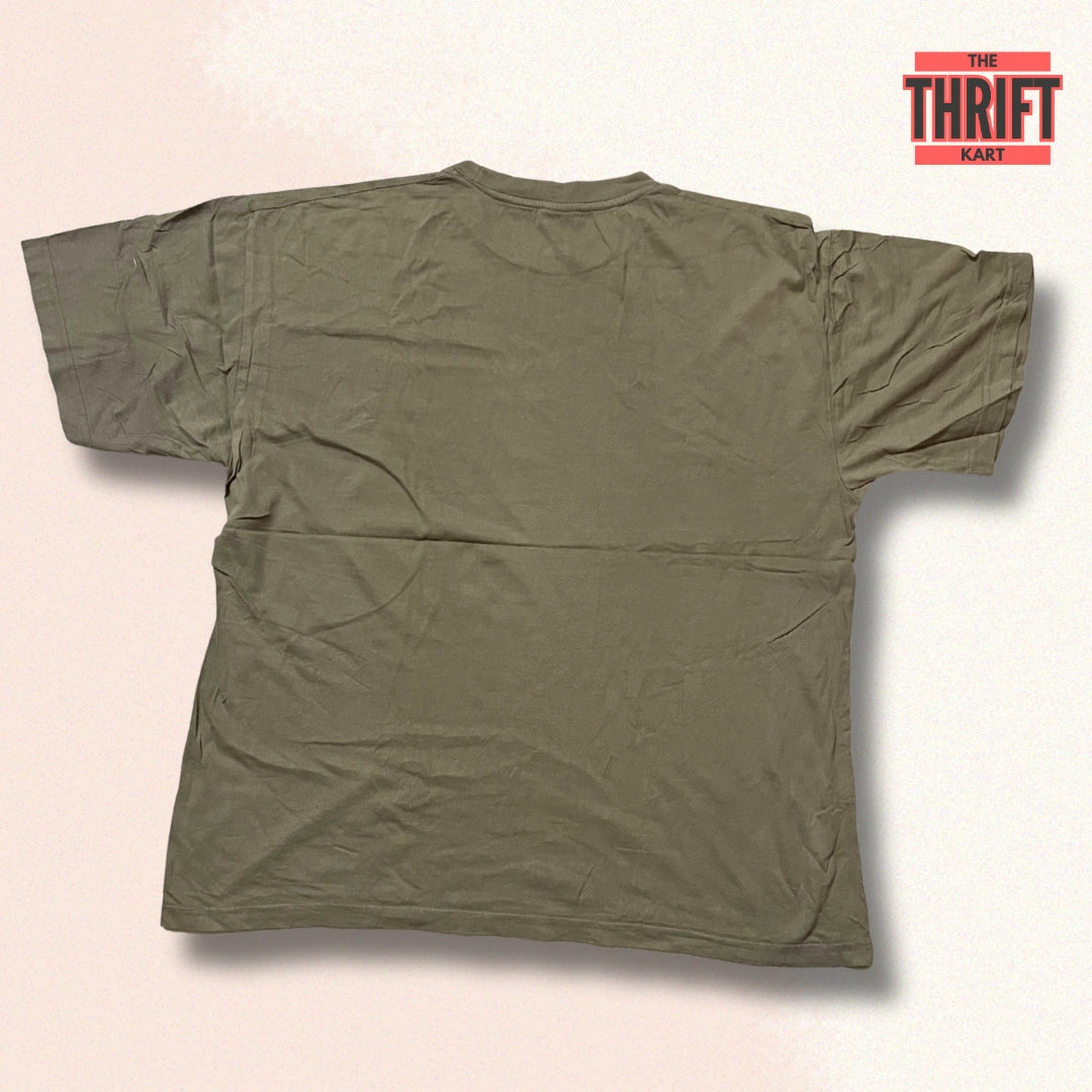 Green's Solid Green Oversized Tee | Made in USA