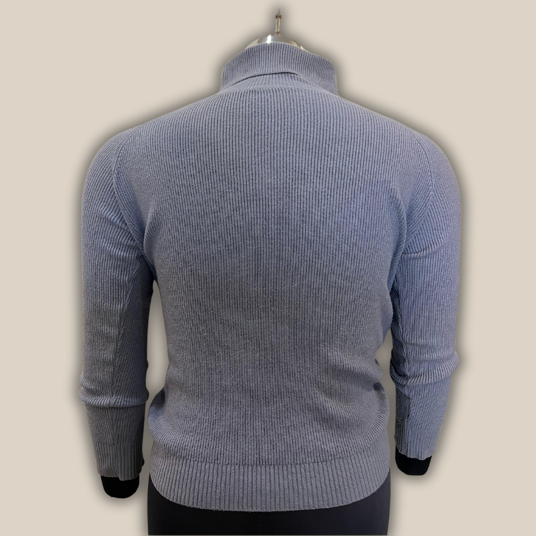 Essential Slim-Fit Turtleneck | 100% Affordable Thrift Clothing