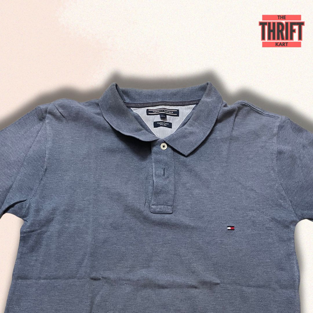 Tommy Hilfiger Solid Casual Fit Polo Tee | Made In China