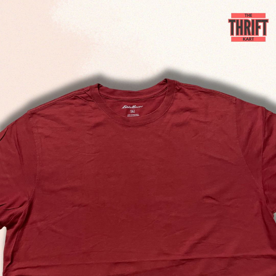 Eddie Bauer Solid Oversized Tee | Made In Bangladesh