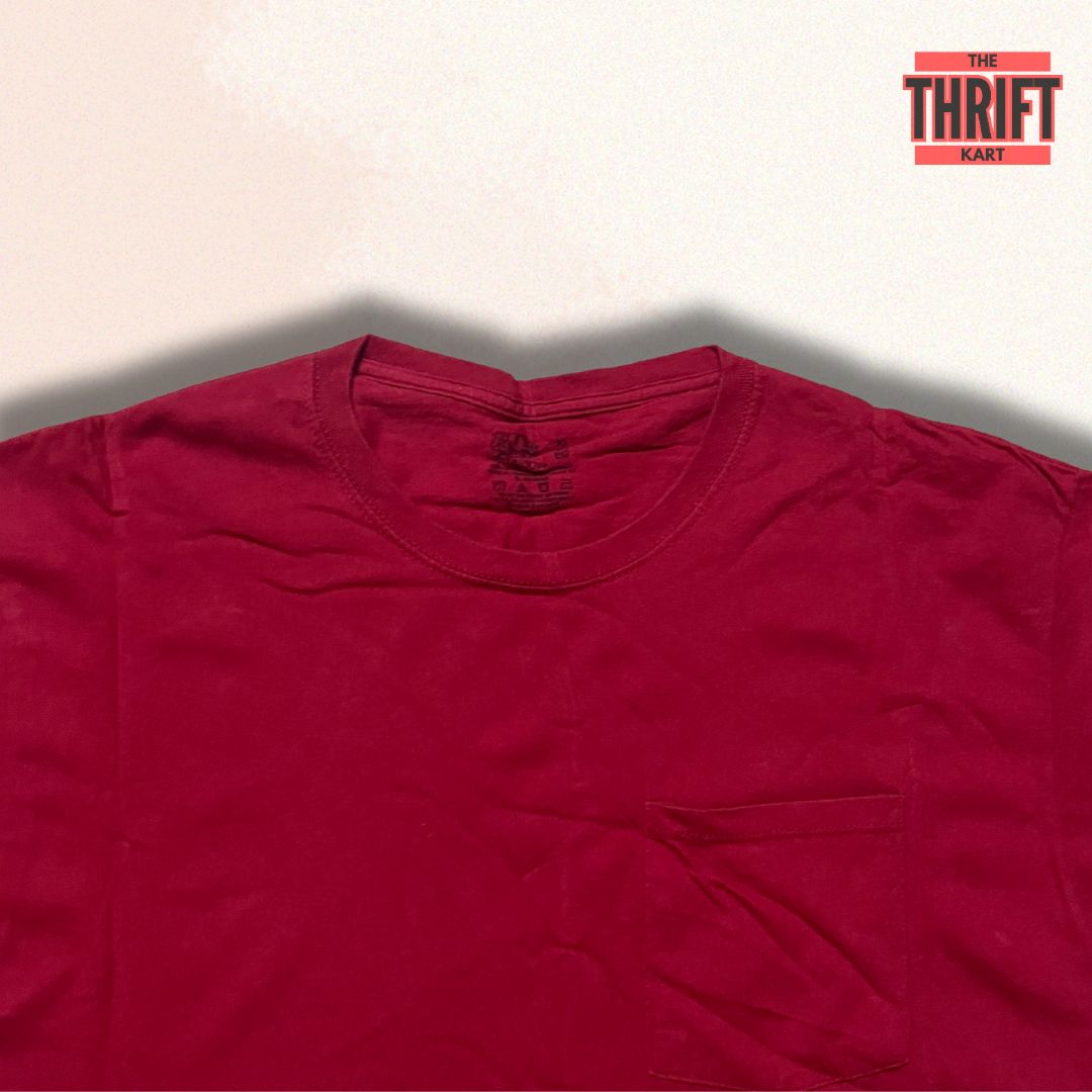 Fruit Of The Loom Solid Oversized Tee | Made In Morocco