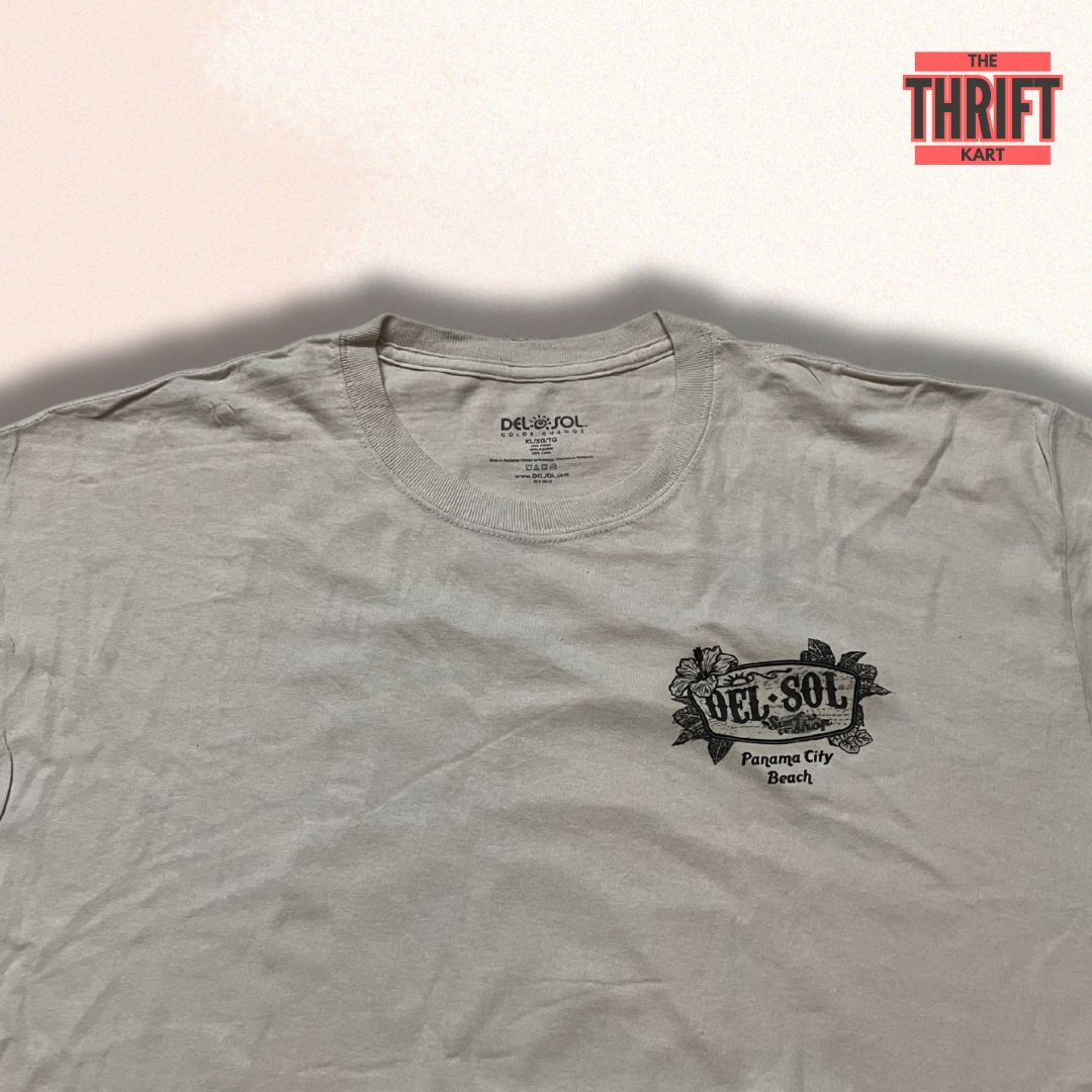 Del Sol Back Print Oversized Tee | Made In China