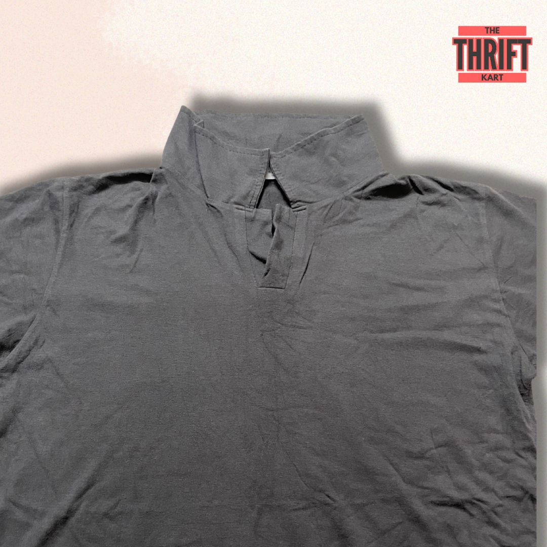 Grow Casual Fit Solid Polo Tee  | Made In Seoul