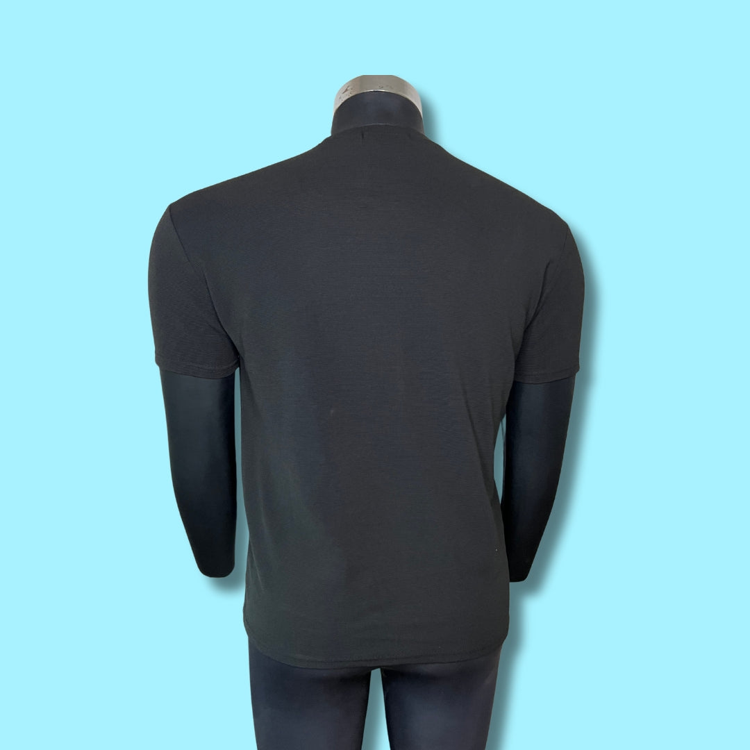 Rodenty Casual Black T-Shirt | 100% Affordable Thrift Clothing