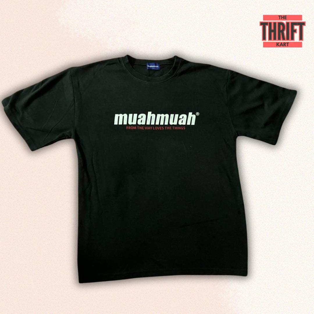 MuahMuah Official Oversized T-Shirt | Made in Korea