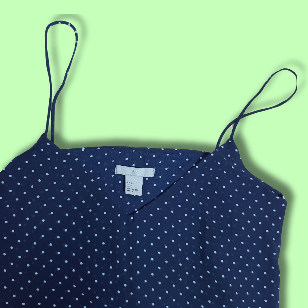 H&M Polka Dotted Top | Made in Sweden