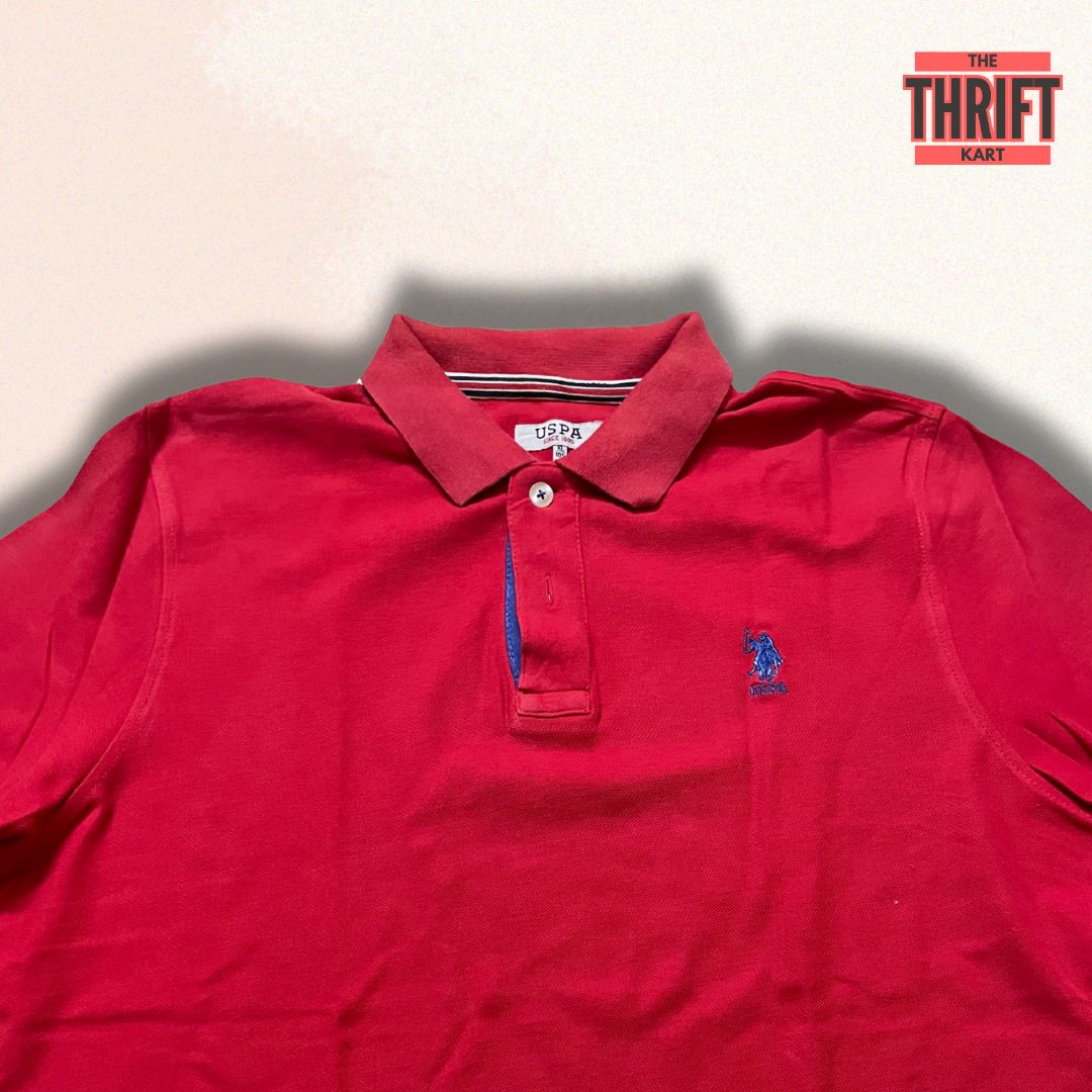 US Polo Assn. Solid Polo Tee | Made In Bangladesh