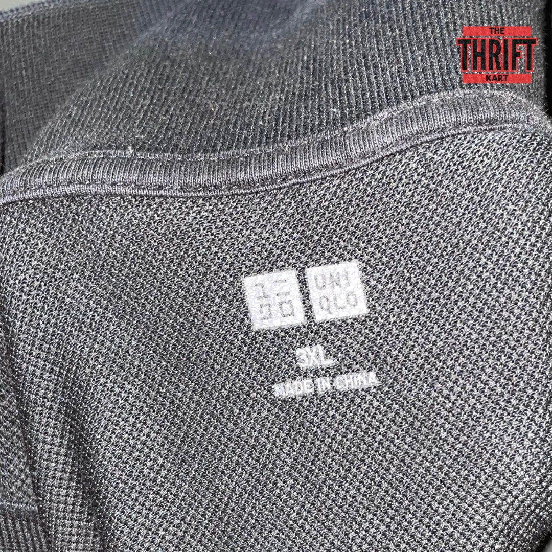 UNIQLO Devil Black Chic Polo | Made in Japan