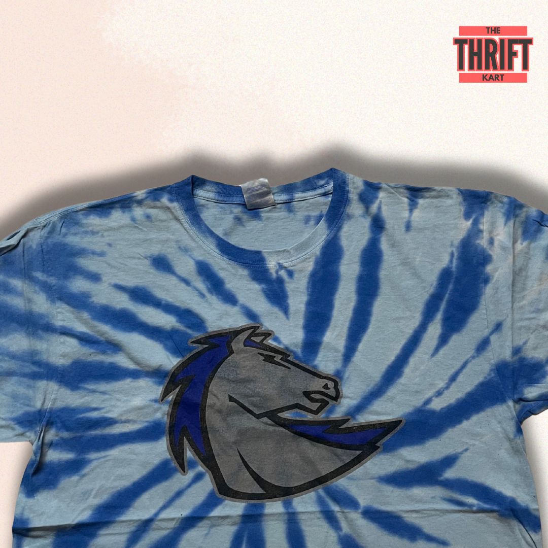 Port & Company Tie & Dye Printed Oversized Tee | Made in US