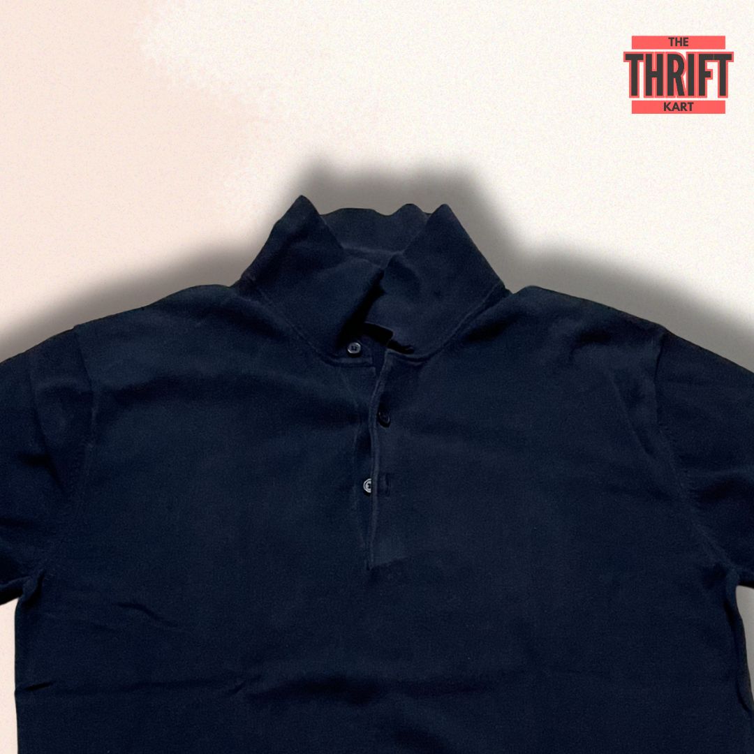 Uniqlo Solid Polo Tee | Made In China