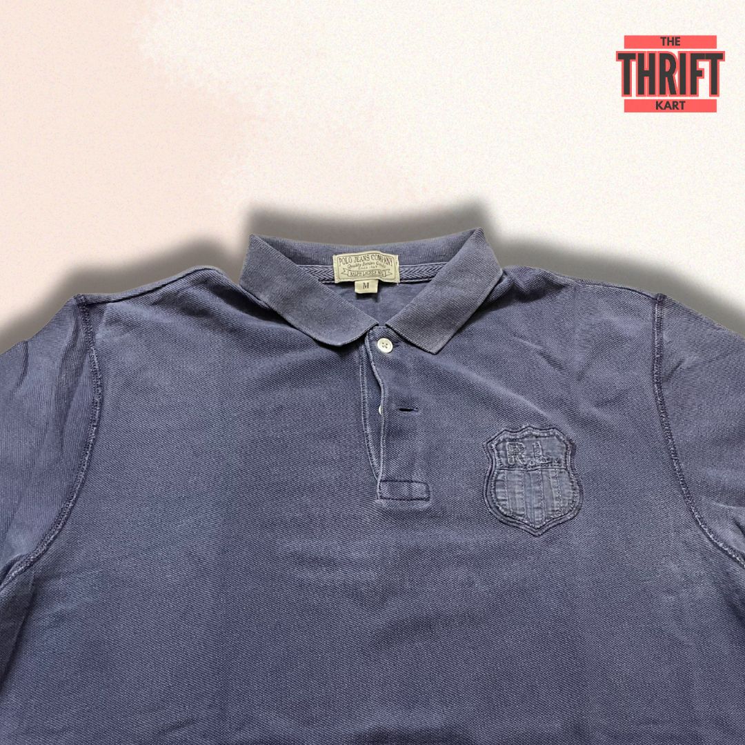 Ralph Lauren Denim Polo Tee | Made In China