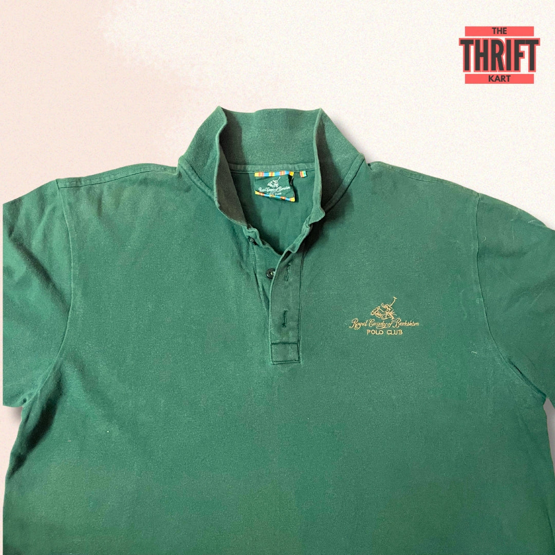 Royal Country of Berkshire Green Polo | Made in UK