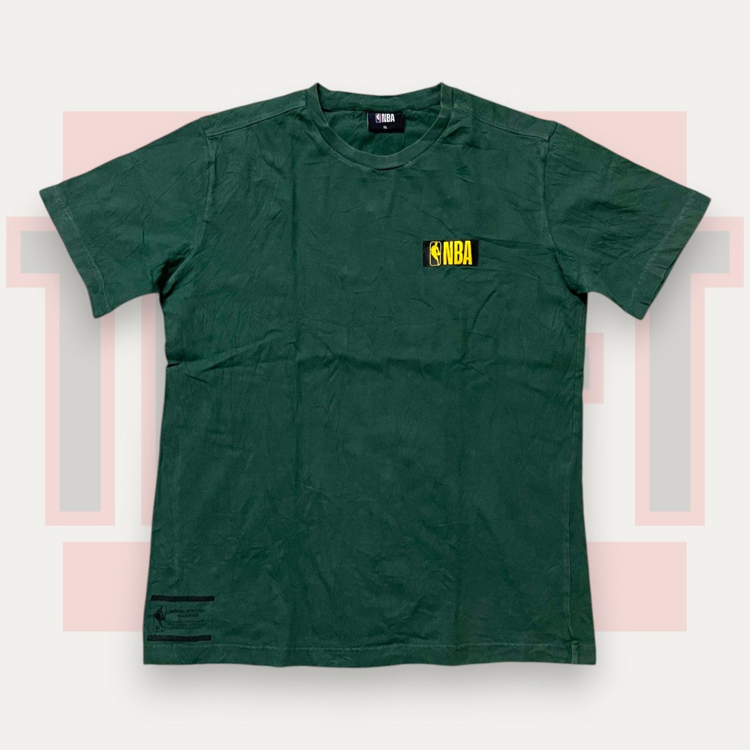 NBA Official Olive Tee | Made in USA