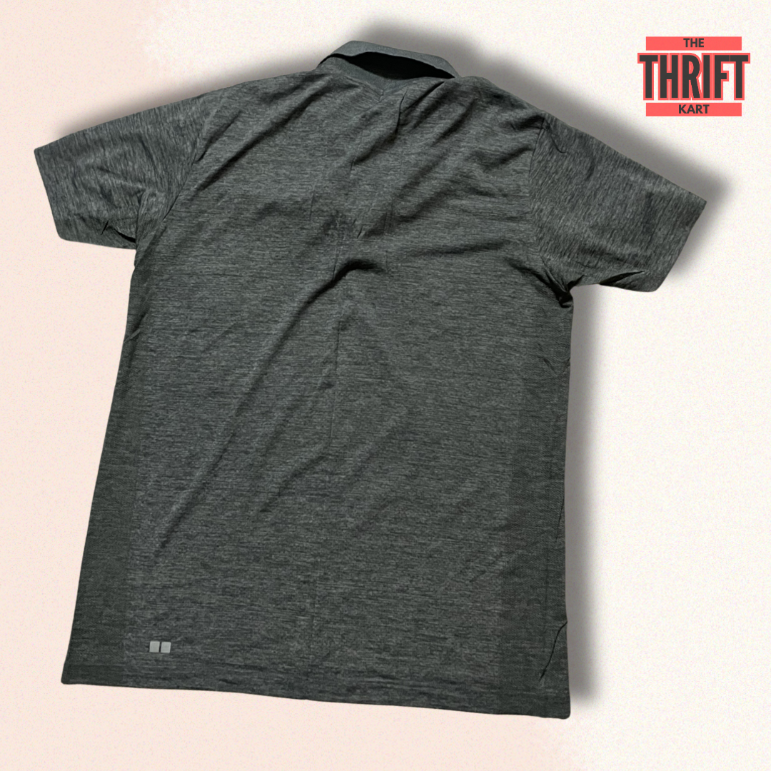 Uniqlo Classic Heathered Polo | Made in Japan