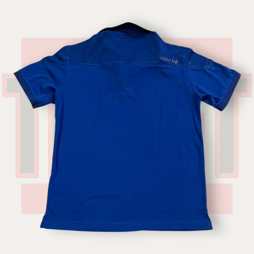 Park Town Two Blue Polo | Made in UK