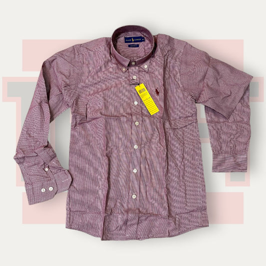 Ralph Lauren Subtle Pink Shirt | Made in Denmark