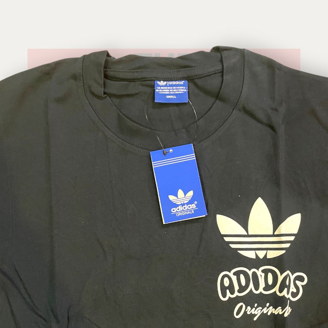 Adidas Originals Hydrated Black Tee | Made in Yemen