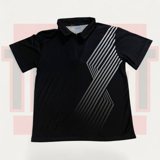 Hung Yang Infinity Black Polo | Made in South Korea