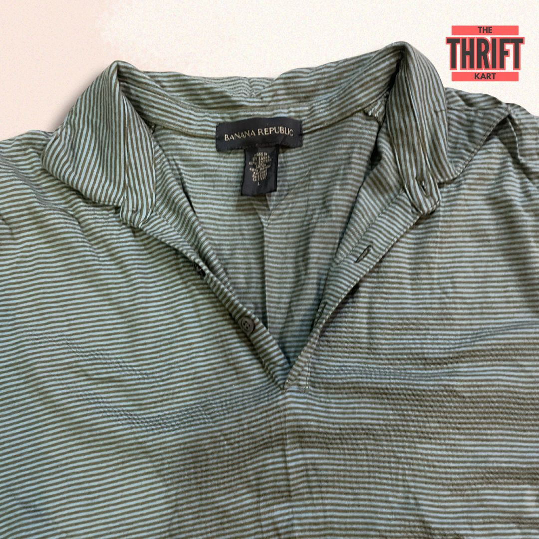 Banana Republic Stripped Polo | Made in Korea