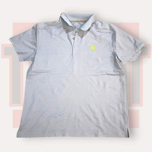 K-Swiss All White Polo | Made in Denmark