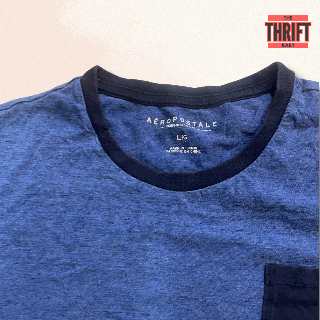 Aeropostale Oversized Dual Tone Tee | Made in China