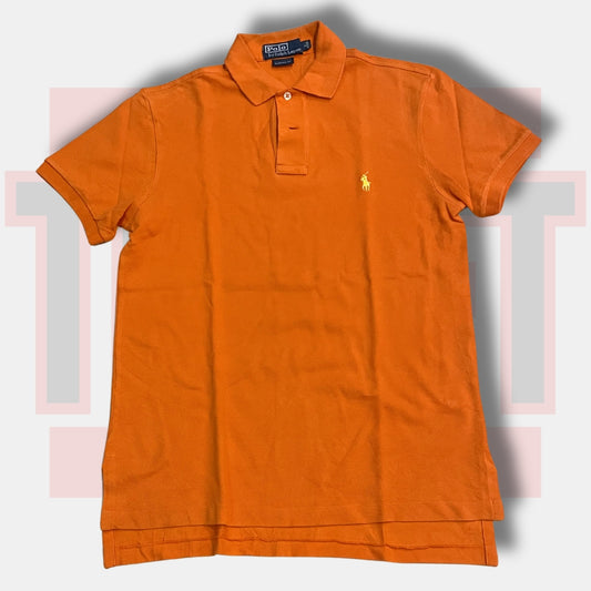 Polo By Ralph Lauren Orange Crest Polo | Made in US