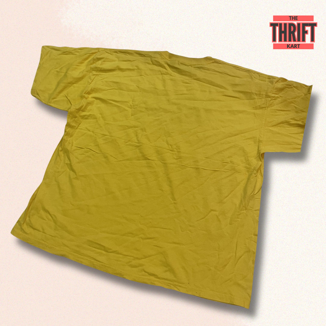 The Thrift Kart Oversized Yellow Tee | Made in Korea