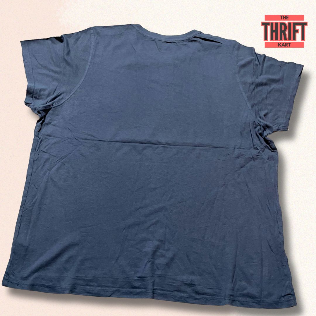 Town Land All Black Oversized Tee | Made In India